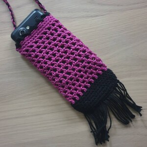 Smartphone hoesjes gehaakt / Mobieltasjes Hippie Boho Style afbeelding 3