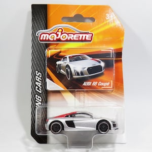 Audi R8 Coupé. Escala 1:64 Majorette 2024 Racing Cars