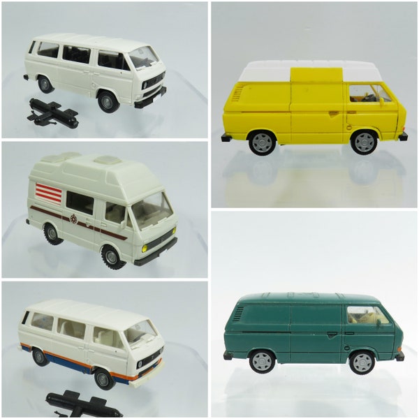 Camper vans customizadas. Escala 1:87 HO diorama