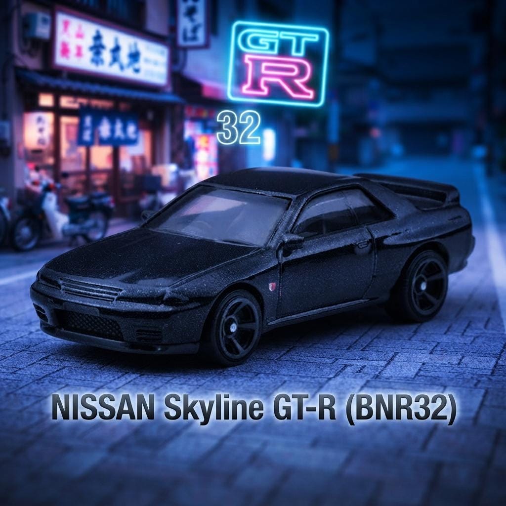 NISSAN Skyline GT-R (BNR32) - HW Screen Time 2/10 Hot Wheels