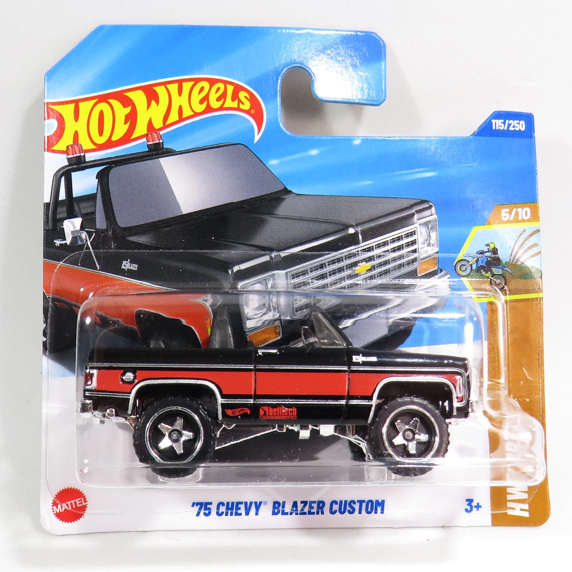 75 Chevy Blazer Custom Scale 1:64 Hot Wheels DIRT - Etsy