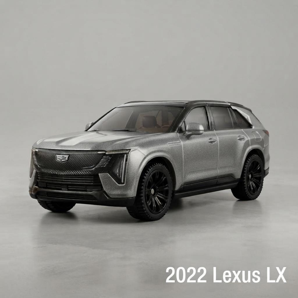 2022 Lexus LX Scale 1:64 MATCHBOX Japan Series. - Etsy
