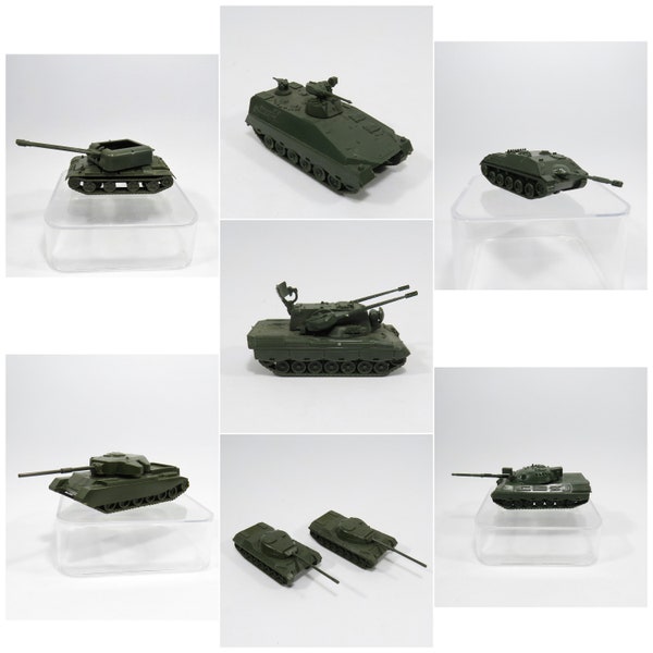 Roskopf Miniatur Modelle Tanks WWII Cold War Scale 1:100