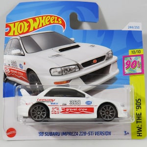 1998 Subaru Impreza 22B-STi Version Scale 1:64 174/250 Hot Wheels