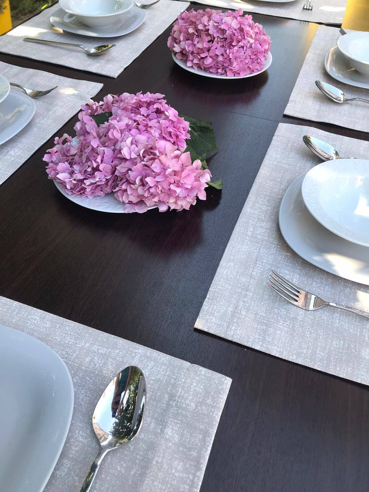 Modern dining table set Table mats for dining table Set of 6 Etsy