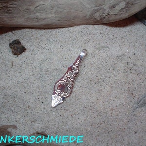 Besteckschmuck Friesenmuster Anhänger Bild 1