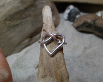 Heart, ring, knuckle ring, knuckle ring