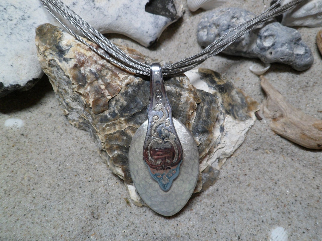 Cutlery Jewelry Spoon Pendant Etsy