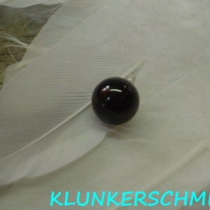 Onyx bead for mourning as a stick pin image 3