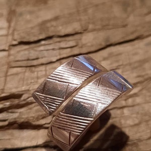 Cutlery jewelry ring silver plated 100/- edition