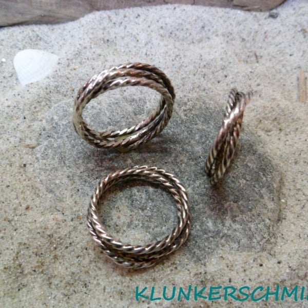 Wickel-Ring , Knöchel Ring, knuckle ring