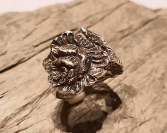 Cutlery jewelry ring, silver 835/, Hildesheim Rose