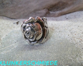 Cutlery jewelry ring, Hildesheim Rose