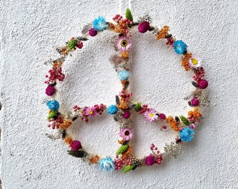 Filigranes Friedenszeichen  Peace Zeichen Einzelstück