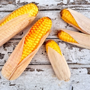 Corn corn cob fruit decoration