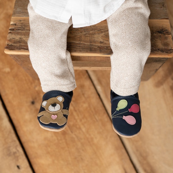Crawling shoes baby slippers children leather crawling shoes leather slippers baby shoes leather teddy