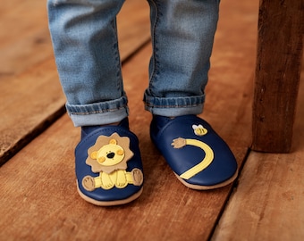 Krabbelschuhe BabyKrabbelschuhe Löwe