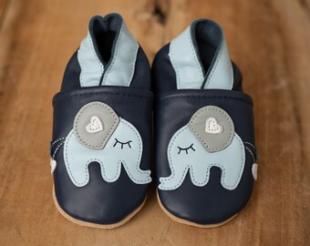 Krabbelschuhe Baby Lederpuschen Krabbelschuhe Krabbelpuschen