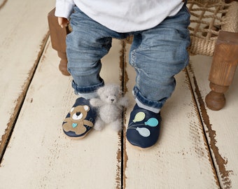 Slippers children's crawling shoes boys girls leather slippers crawling shoes crawling slippers baby
