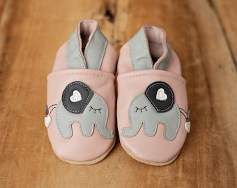 Krabbelschuhe Baby Lederpuschen Krabbelschuhe Krabbelpuschen Babyschuhe