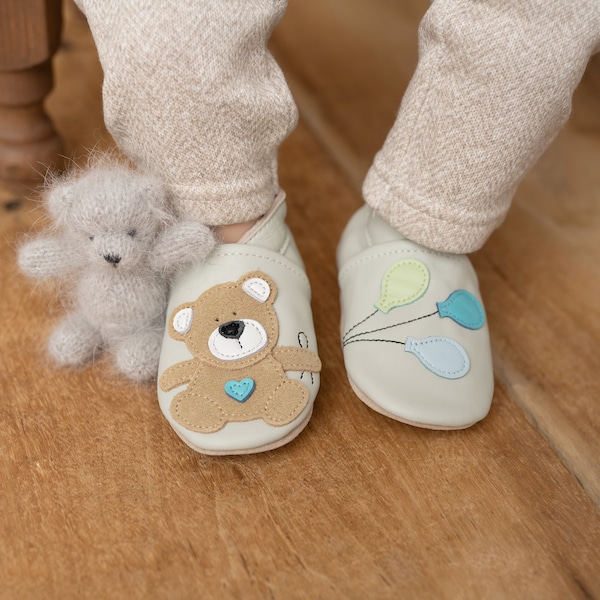 Crawling shoes leather slippers crawling slippers