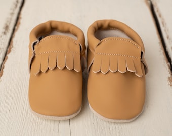 Hausschuhe Kinder Krabbelschuhe Jungen Mädchen Krabbelschuhe Baby Mokassins aus Leder Hausschuhe