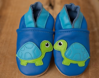 Krabbelschuhe Baby Krabbelschuhe Lederpuschen Krabbelpuschen