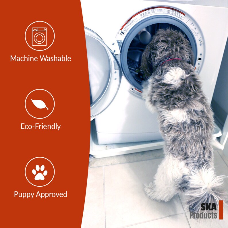 Washable Puppy Pee Pads, Tree & Fire Hydrant Designs, Super Absorbent