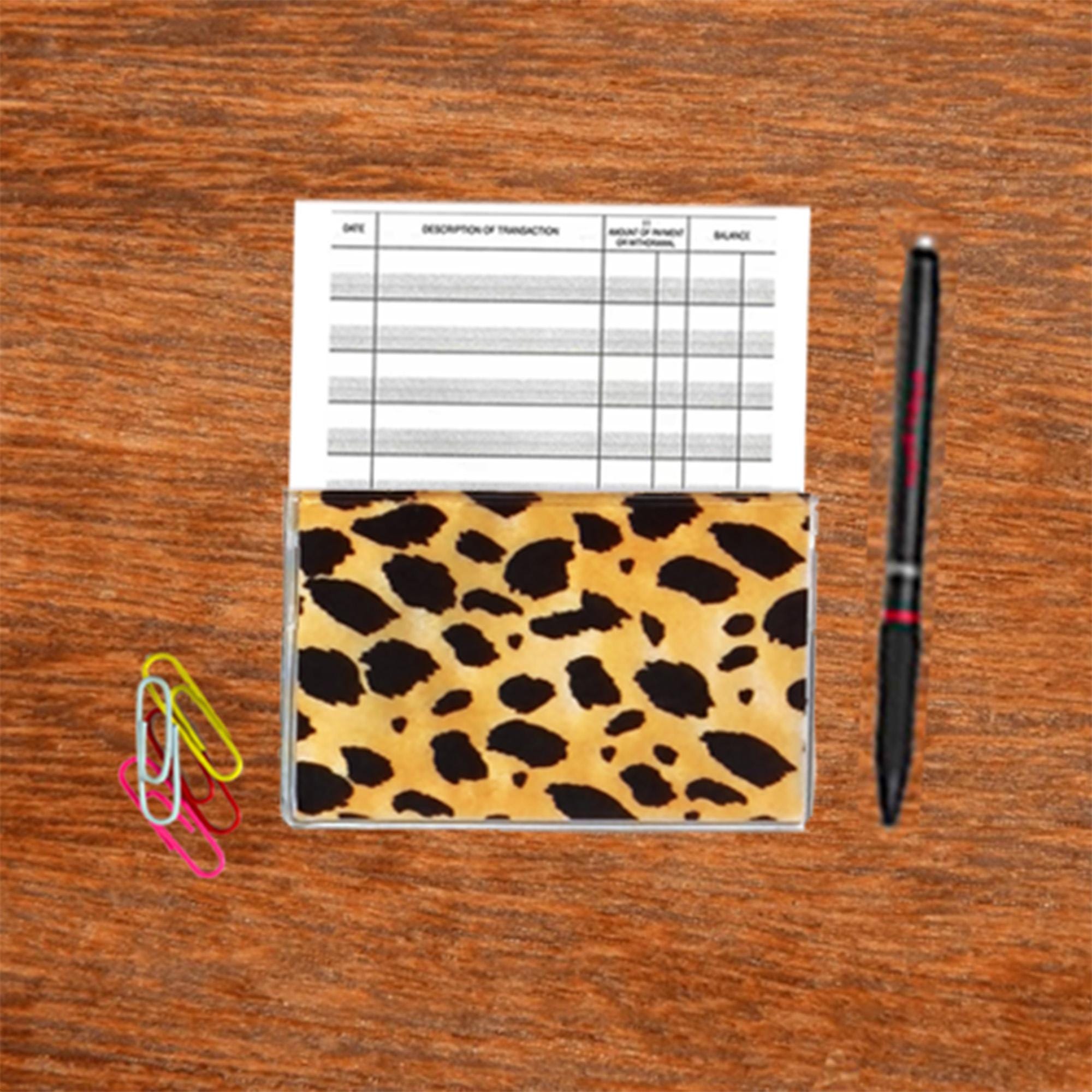 RFID Safari Animal Debit Credit Card Holder and Mini Debit Register ...