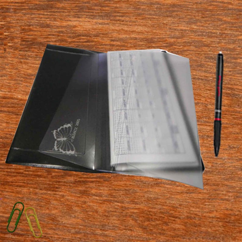 Duplicate Check Protector Divider Inserts for Handcrafted Quilted or ...