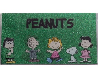 Peanuts Gang | 3 Year Bling Glitter Pocket Calendar | 2024 2025 2026 Planner | Notepad