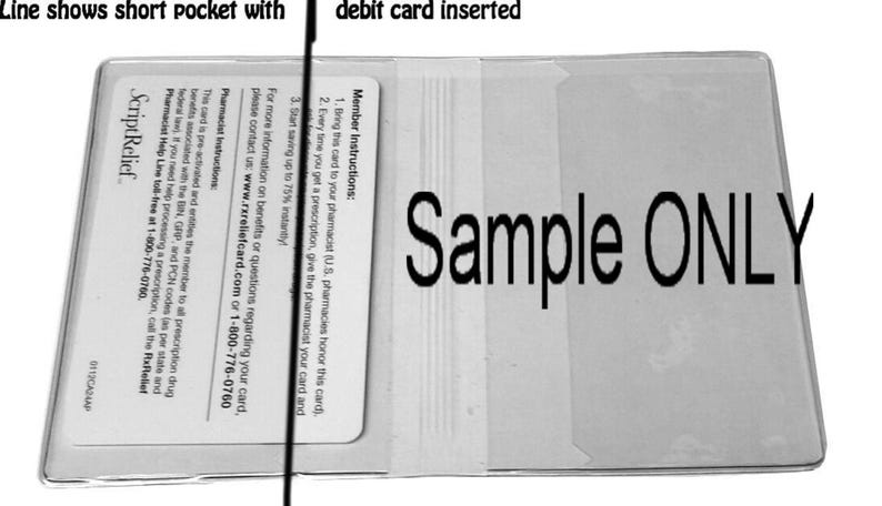 RFID Debit Credit Card Holder Beach Mini Debit Register With Photo ...