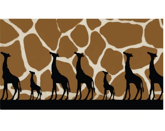 Your Choice * Safari Animal * Checkbook Cover | 2 Large Print Checkbook Registers |