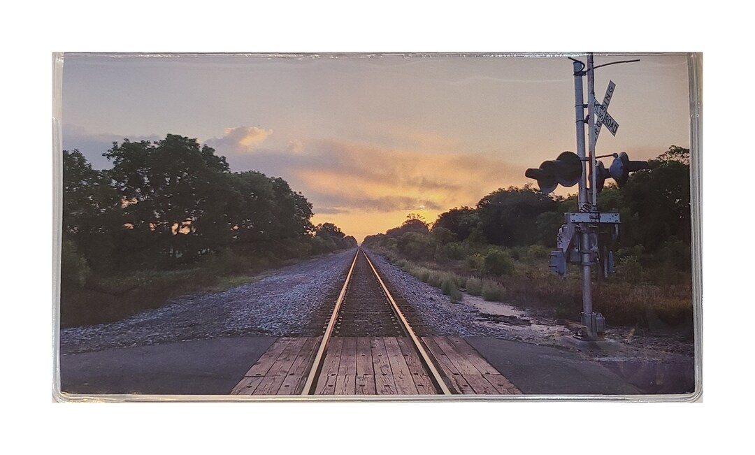 2 Year 2024 2025 Pocket Calendar Planner Railroad Tracks Notepad Etsy