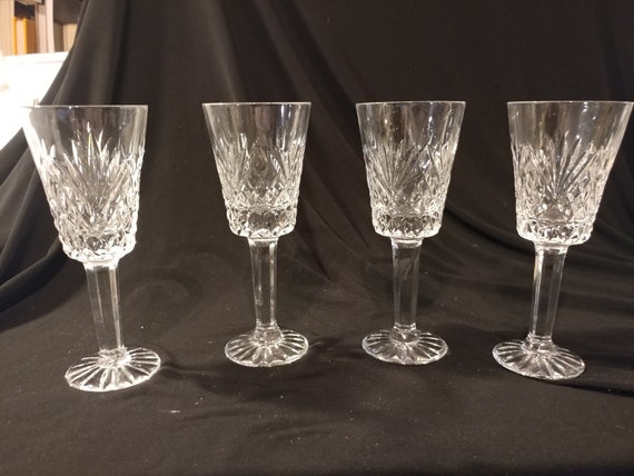 Set Of 4 Tyrone Crystal Sherry Glasses 5 3 4 Tall Etsy