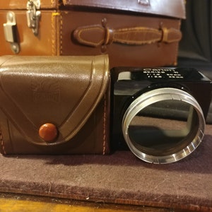 Canon Series VI Type Metal Hood Mount Size Inner 42 mm. Comes in Original Brown Leather Case