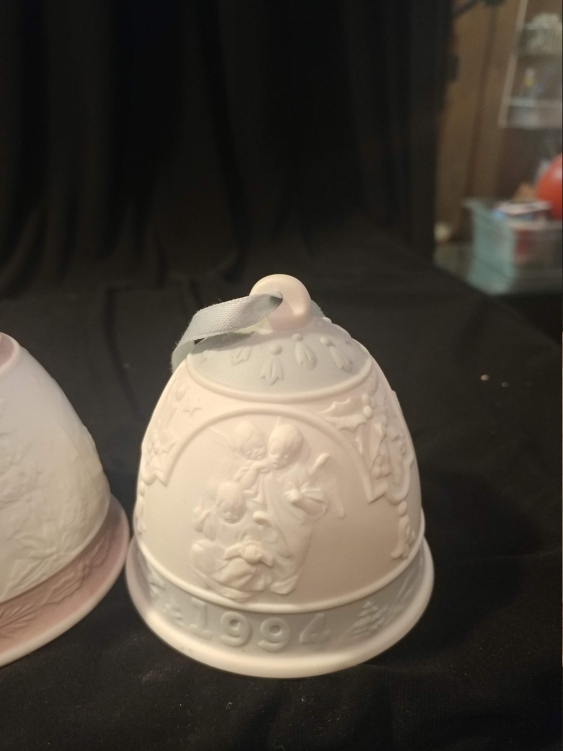 Vintage Bisque Porcelain Annual Lladro Bells. Set of 4 Bells Etsy