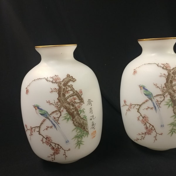 Japanese Art on Vases Etsy