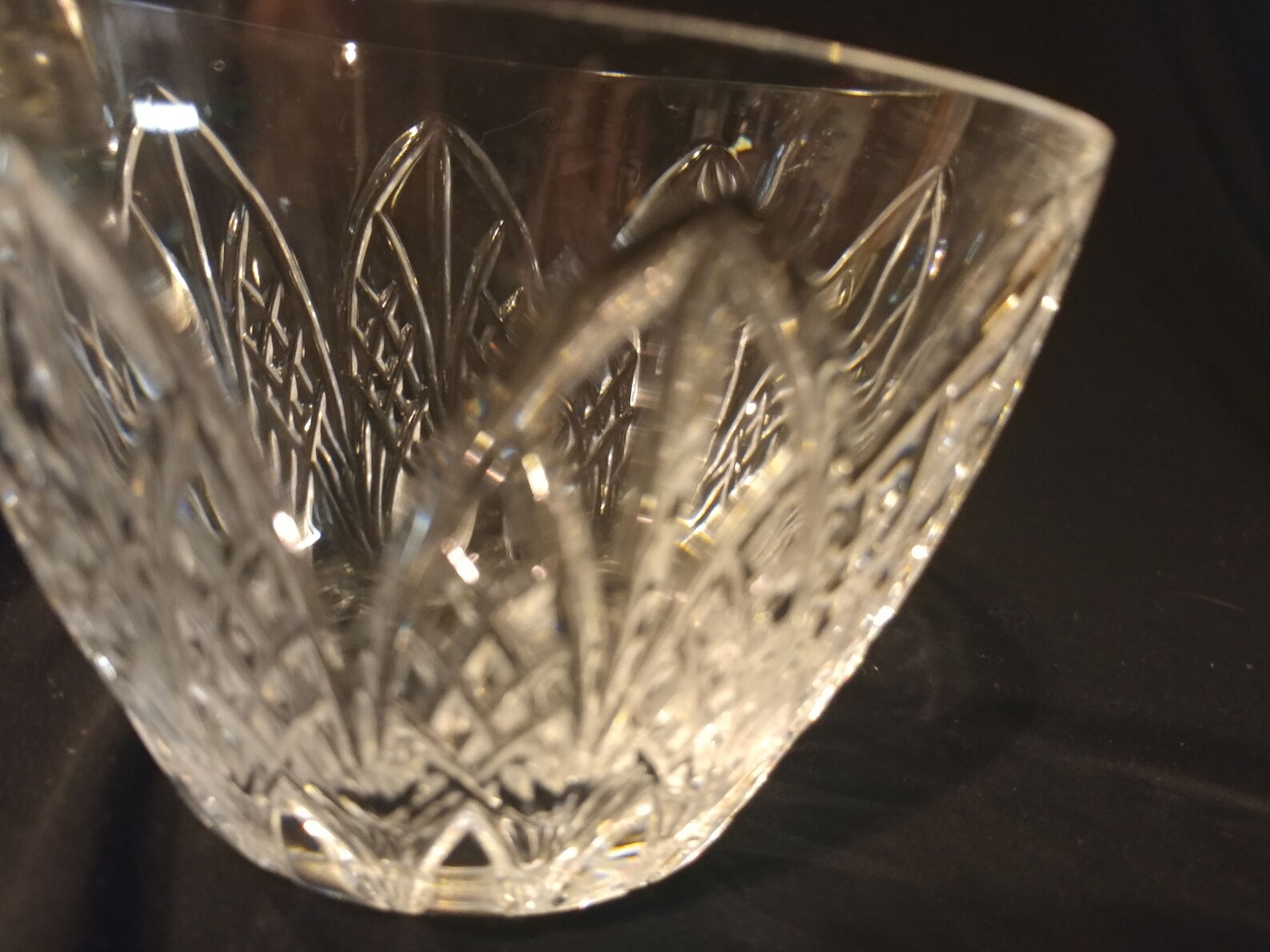 Vintage Lenox Crystal 5 Bowl with Cut Arches & Petal Etsy