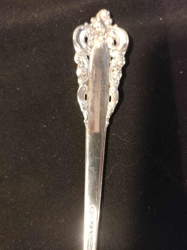 Wallace Grande Baroque Antique Sterling Silver 6 1//4/" TEASPOON