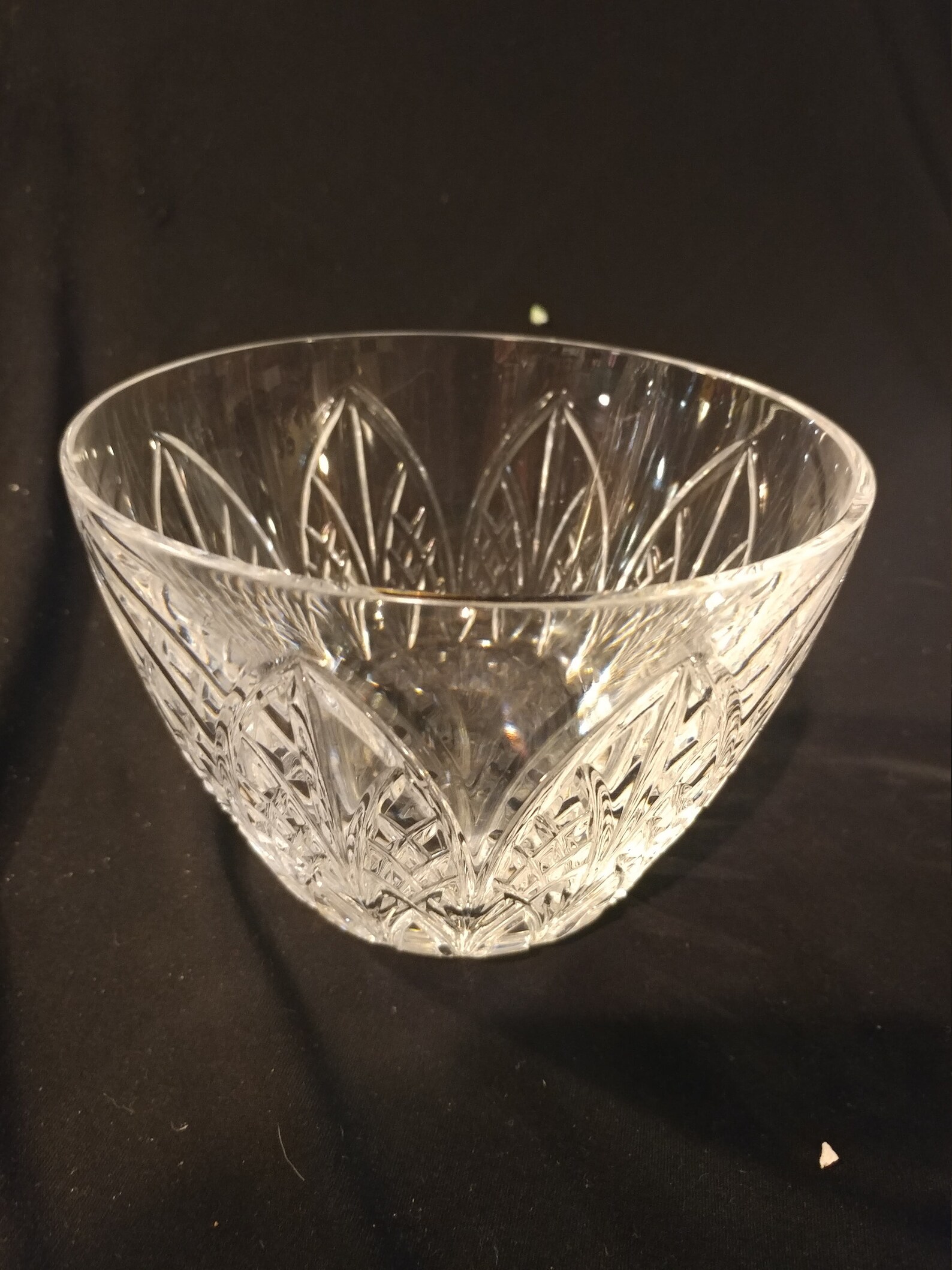Vintage Lenox Crystal 5 Bowl with Cut Arches & Petal Etsy