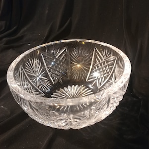 Tyrone Crystal Bowl - Etsy
