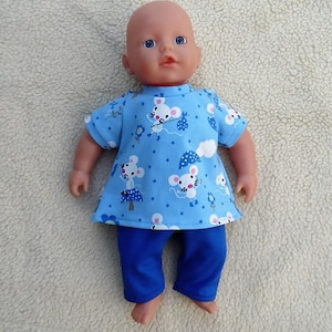 tunic and pants for 30-35 cm dolls