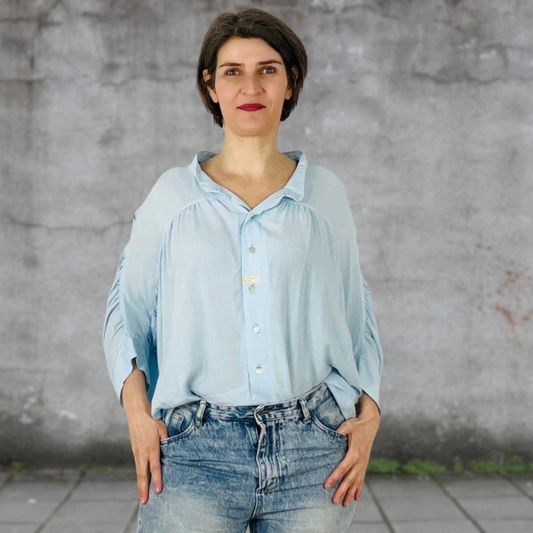 PDF Schnittmuster Bluse Damen | Florance Gr. 34-50 Ebook + Nähanleitung | Bluse bohostyle