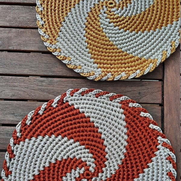 Set de table spirale
