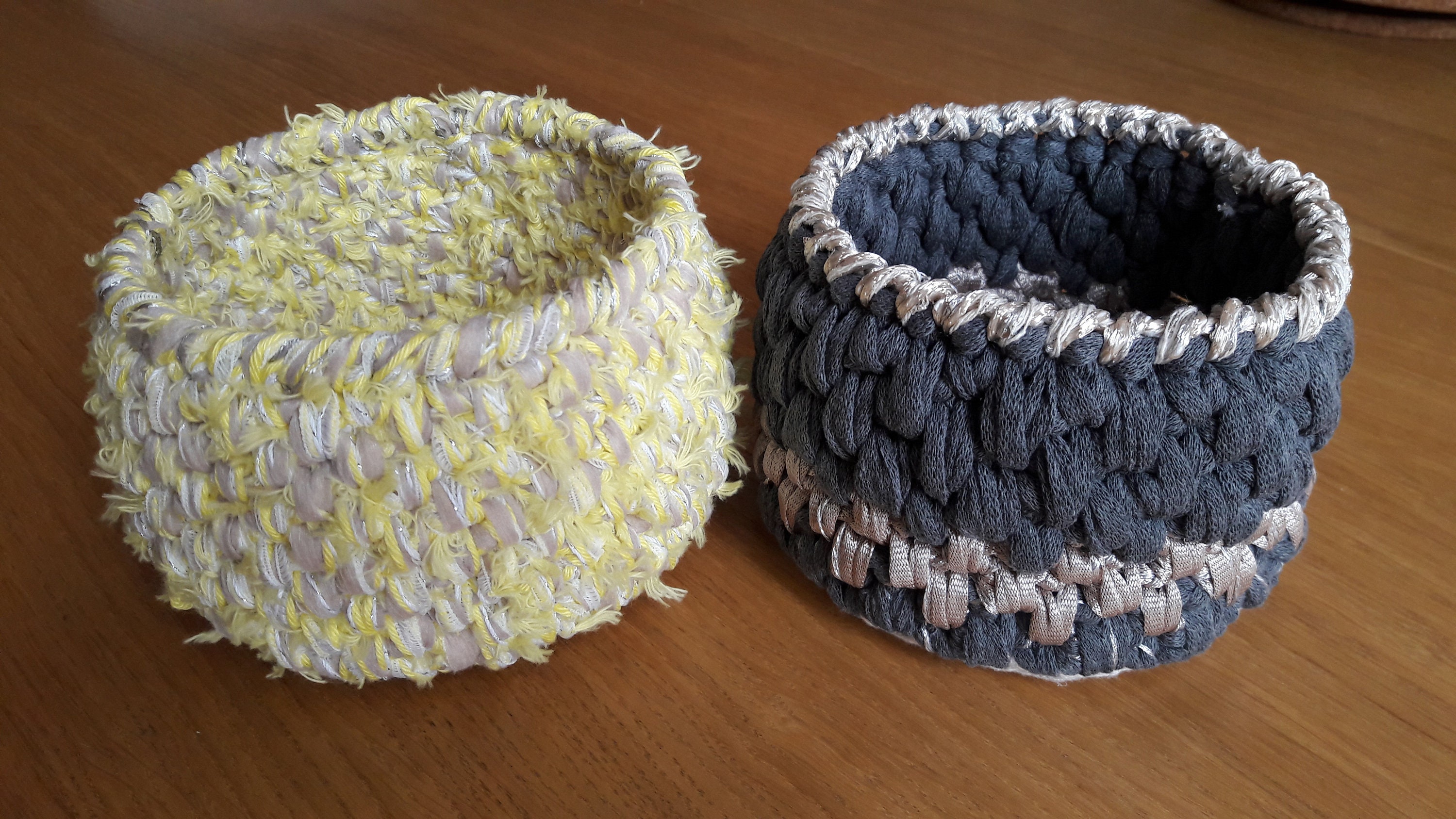 Lot de 2 Paniers Ronds