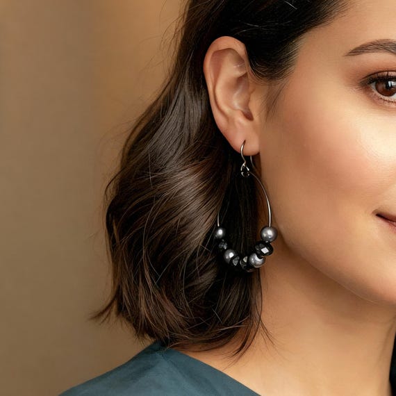 Vintage Y2K Colorful Dangles, Millennial Glamour Jewelry