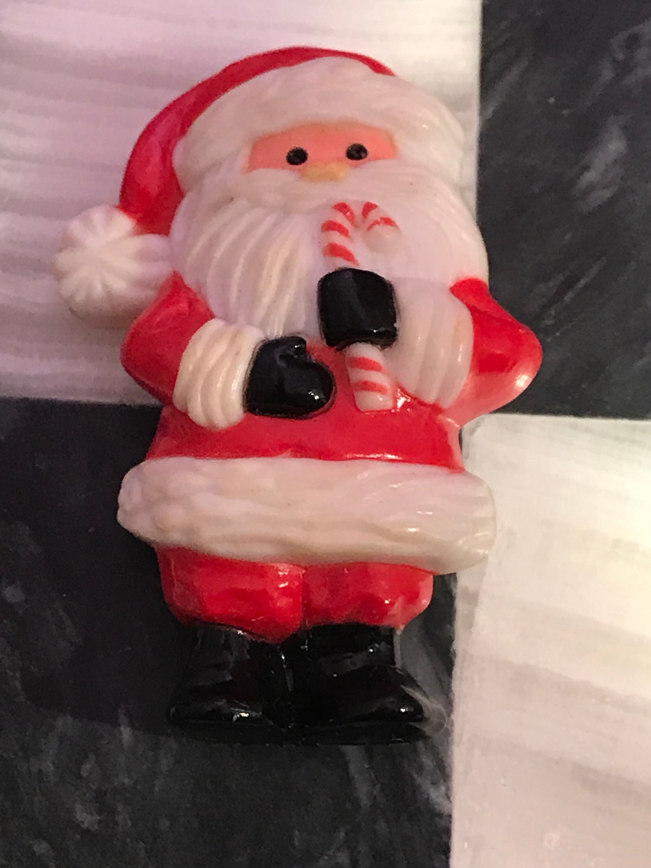 Ho Ho Ho Mid Century Vintage Halmark Cards Santa Claus Kitschy
