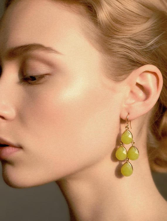 Vintage Y2K Demure Retro Dangles, Millennial Glamour Jewelry