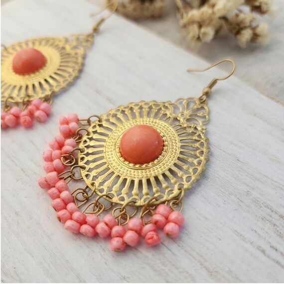 Y2K Shiny Dangles, Millennial Glamour Jewelry, Vintage Earrings